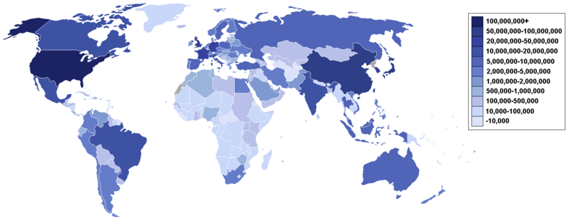 文件:Internet users by country world map.PNG